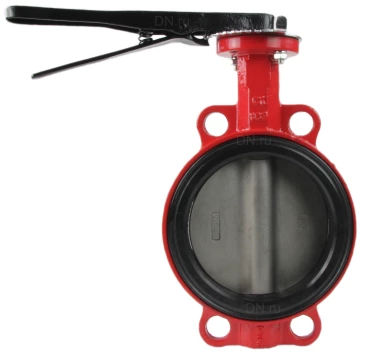 Затвор дисковый поворотный ABRA Ду300 Ру16 BUV-VF866D, межфланцевый, корпус - чугун, диск - нержавеющая сталь, рукоятка, EPDM в Тамбове
