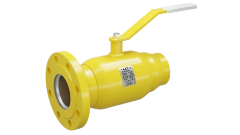 Кран шаровый LD КШЦК Gas 032.040.П/П.02. (муфта/фланец) стальной ст.20 Ду32 Ру40 МПа в Тамбове