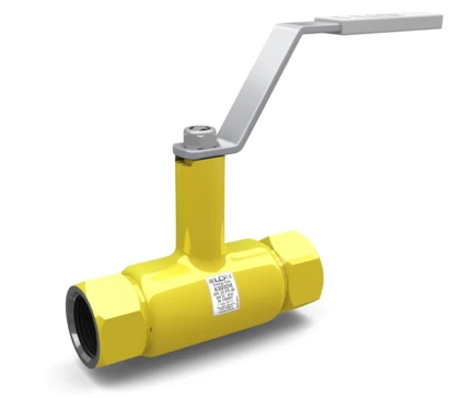 Кран шаровый резьбовой LD КШЦМ Gas 080/070.025.Н/П.02. стальной ст 20 Ду80/70 Ру25 МПа в Тамбове