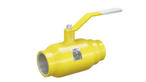 Кран шаровый LD КШЦК Gas 050.040.Н/П.02. (приварка/муфта) стальной ст.20 Ду50 Ру40 МПа в Тамбове