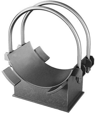 Опоры неподвижные двуххомутовые ОСТ 108.275.28-80 трубопроводов для АЭС в Тамбове